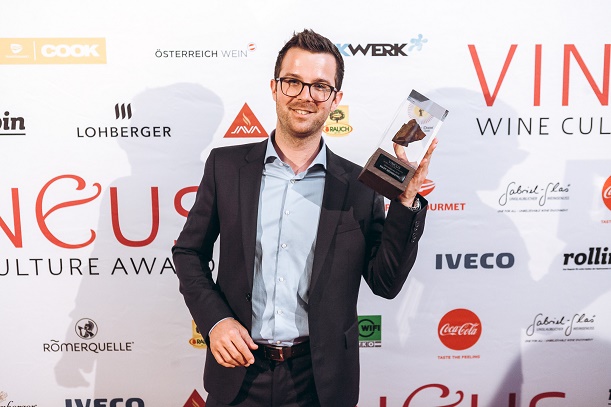Vineus Wine Culture Awards | Matthias Pitra sahnt zweifach ab